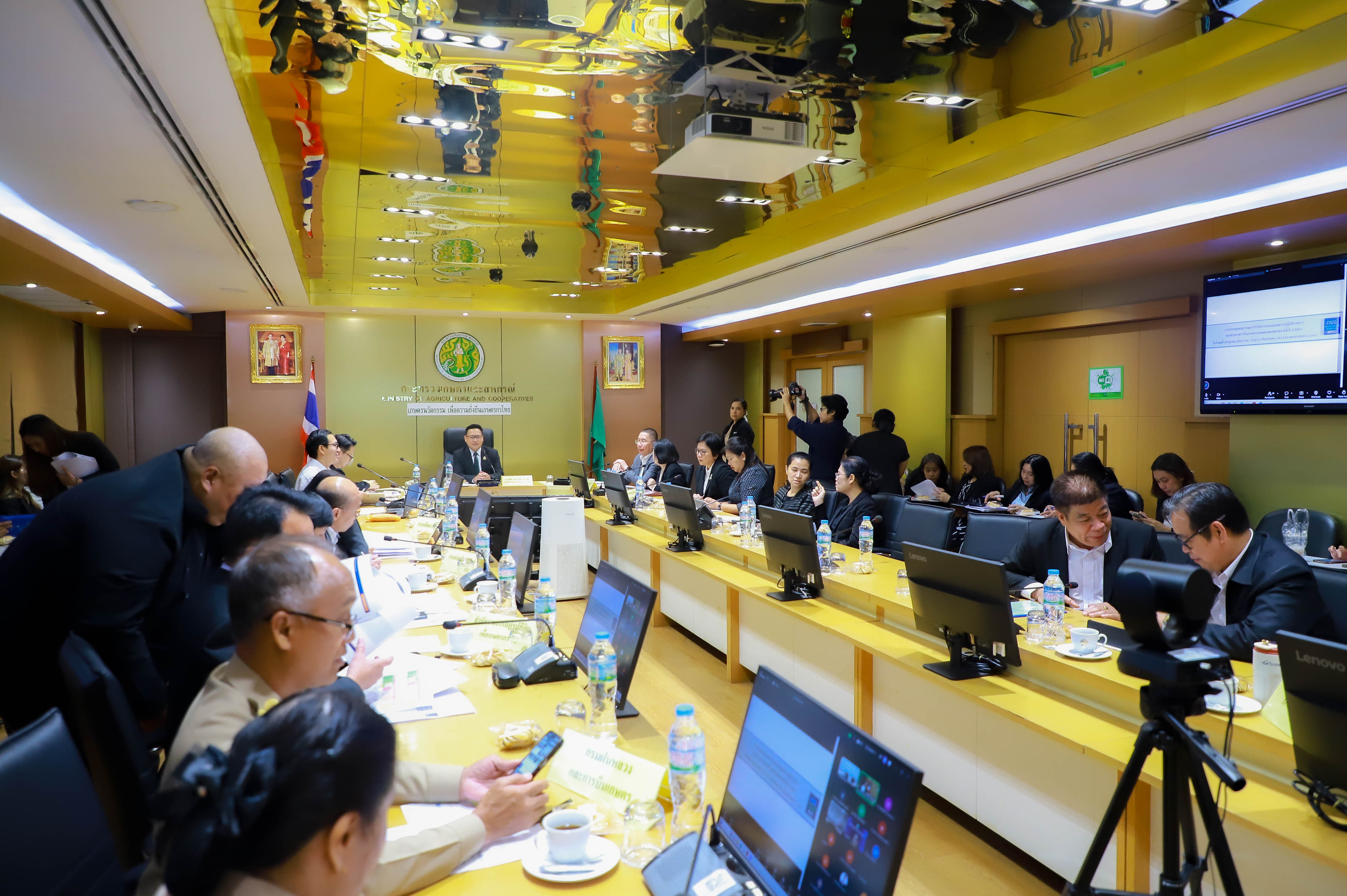 title - รองเลขาธิการ ส.ป.ก. ร่วมการประชุมคณะกรรมการกำกับการประเมินผลการปฏิบัติราชการ ของส่วนราชการในกระทรวงเกษตรและสหกรณ์ ครั้งที่ 2/2569